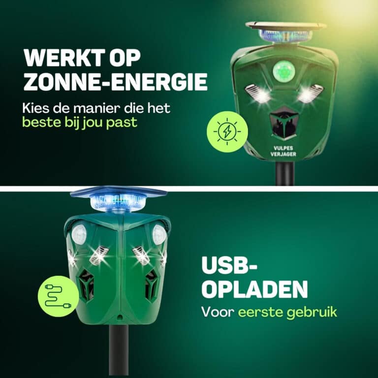 Ultrasone Kattenverjager Pro Vulpes Goods